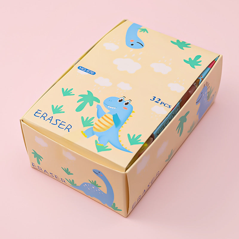 Wholesale Cartoon Small Dinosaur PVC Eraser